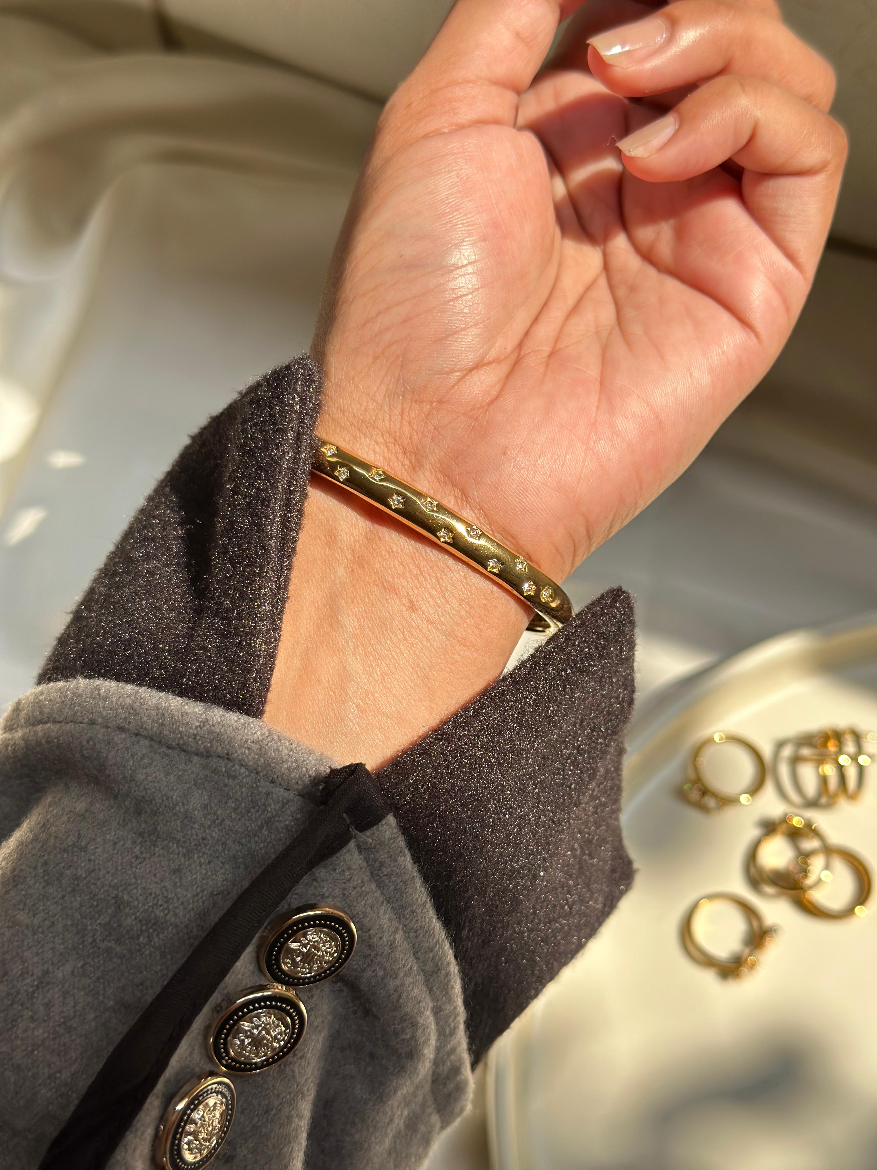 Stella Crystal Cuff