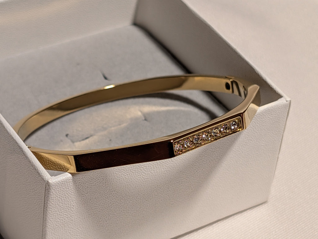 Linea Clasp Bangle