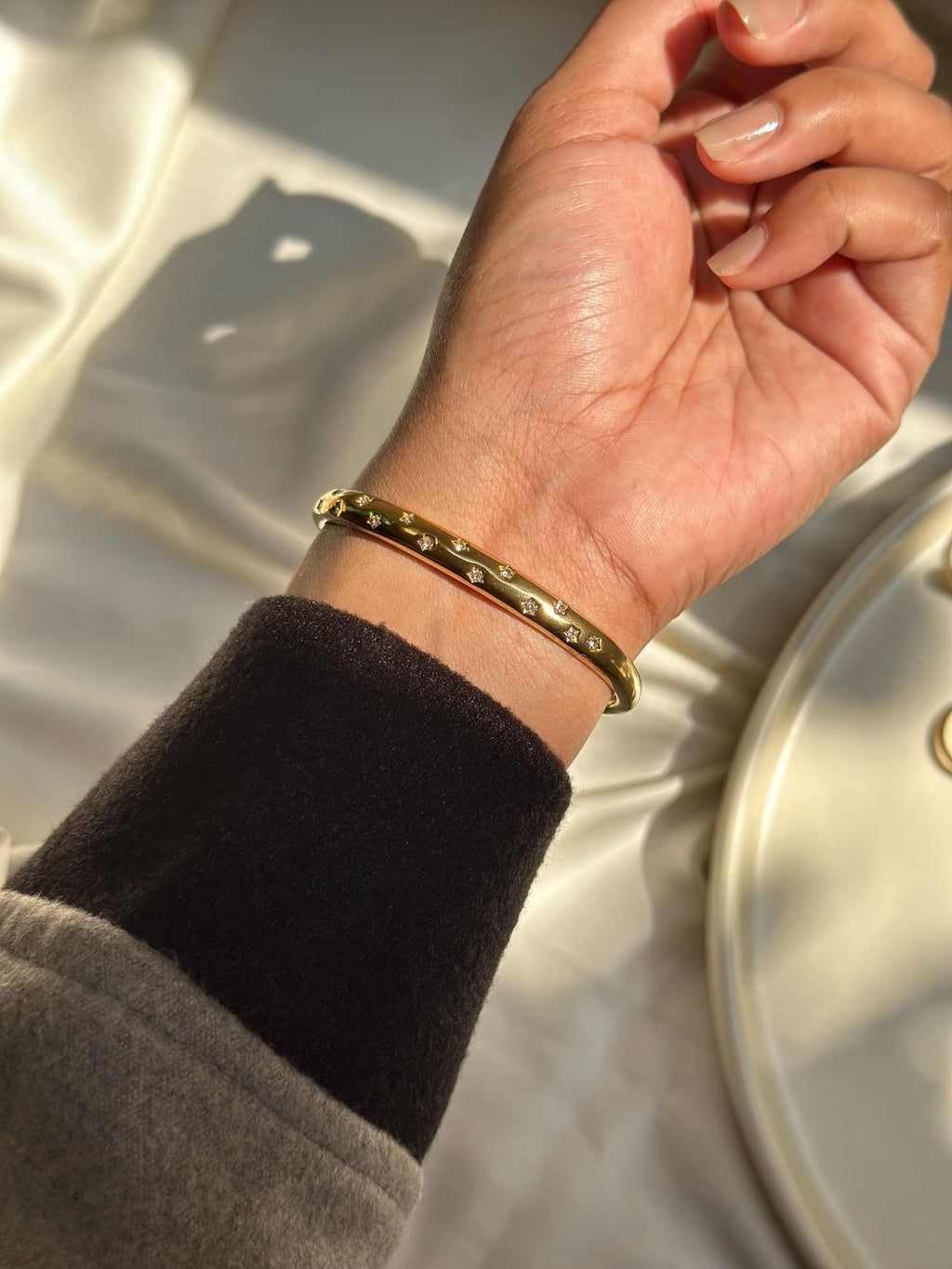 Stella Crystal Cuff