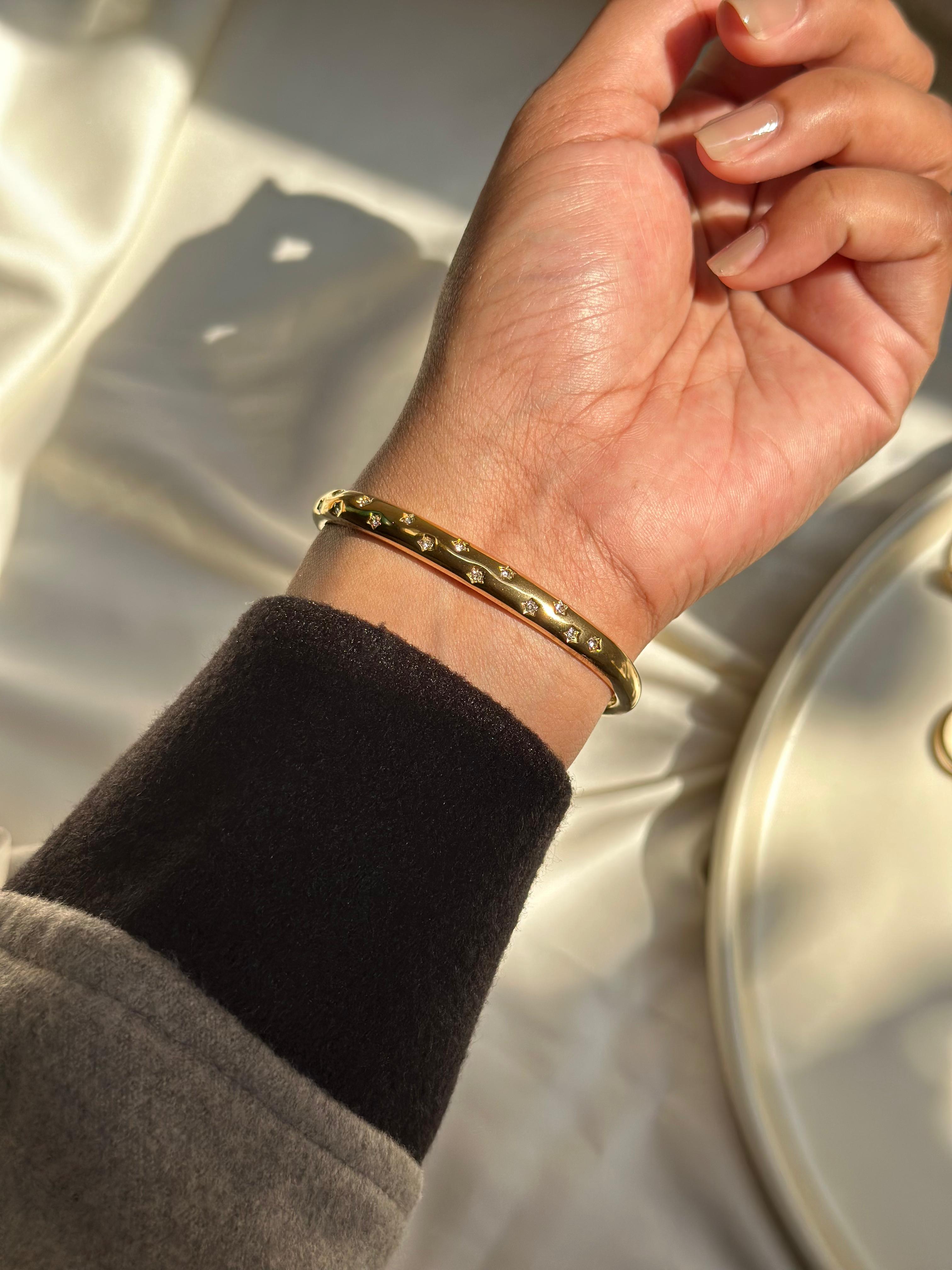 Stella Crystal Cuff