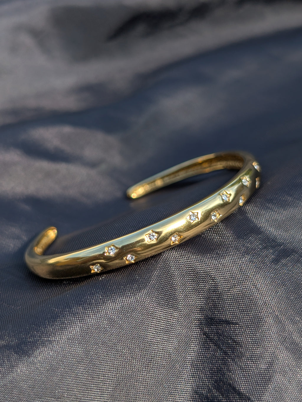 Stella Crystal Cuff